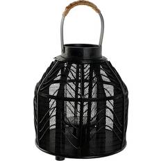 Black Candle Holders Home ESPRIT Lysestage Sort Metal 26.5 x 26.5 x 28 cm Fyrfadsstage