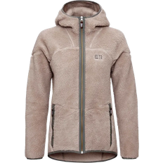 Beige - Dam - Hoodies Tröjor Elevenate Glacier Pile Hood W - Ginger Beige