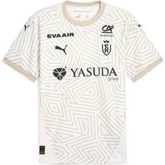 Urheilufanien vaatteet Puma Men's Stade Reims 24/25 Third Jersey, White, S, Sport Granola