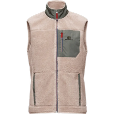 Valkoinen Liivit Elevenate Glacier Pile Fleece Vest - Brown