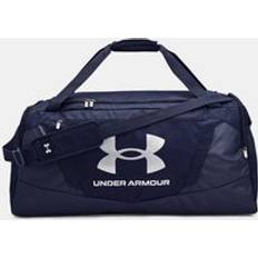 Undeniable 5.0 Large Duffle Bag - Midnight Navy Blue/Metallic Silver