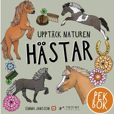 Upptäck naturen Hästar (Papbog)