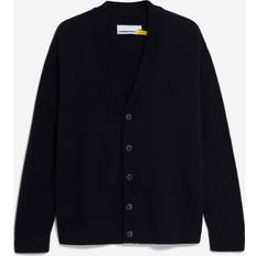 Unisex Cardigans Armedangels Relaxed Fit Strickjacke - Black