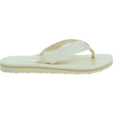 Tommy Hilfiger Beige Klipklappere Tommy Hilfiger Emblem Beach Sandal - FW0FW07900AEF
