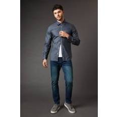 Burton W36 Jeans Burton Vintage Wash Stretch Slim Fit Jeans - Dark Wash