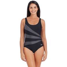 Zoggs 1-Piece Swimsuit For Women Sandon Scoopback Ecolast - Noir