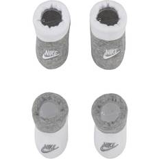 Nike Lær at gå-sko Børnesko Nike Futura Strømper 2-Pak - Dark Grey Heather