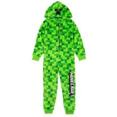 Minecraft Bodysuits Children's Clothing Minecraft Boys Creeper Pixel Bodysuit - Green