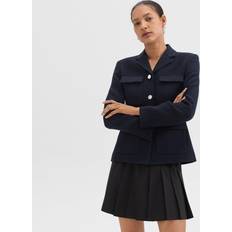 Theory Military Jacket for Men - Navy Multi