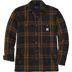 Carhartt Jackets Carhartt Flannel Sherpa Lined Shirt Jacket - Brown