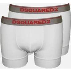 DSquared2 Boxers Men's Underwear DSquared2 2-Pack Low-Rise Boxer Trunks - White