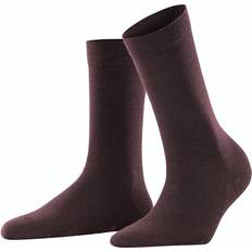 Falke Soft Merino Womens Wool Socks - Barolo