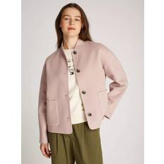 Tommy Hilfiger Chaquetas Tommy Hilfiger Wool Rich Baseball Jacket - Foggy Pink