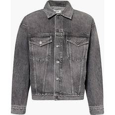 Denim Jackets - Grey Agolde Stefano Denim Jacket - Washed Grey