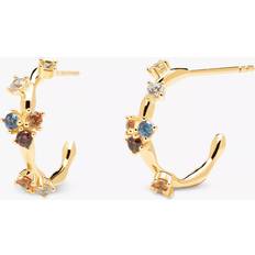 Pdpaola Five Gold Earrings - Guld