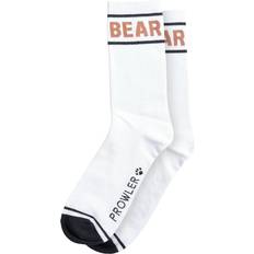 Socks Prowler Red Bear Socks - White