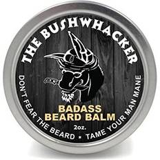 Badass Beard Care Balm The Bushwhacker Scent 2 oz All Natural Ingredients Keeps and Mustache Full Soft and Healthy Reduc