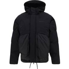 Represent Clothing Represent Men's Layered Hooded Puffer Jacket - Black