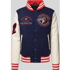 Superdry Men's Varsity Patched Bomber - Navy