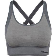 Grå BH'er Hummel MT Shine Seamless Sports BH - Dame