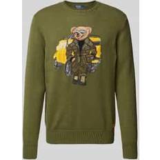 Polo Ralph Lauren Bear Logo Sweater - Olive