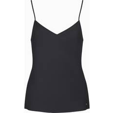 Armani Exchange Bluser Armani Exchange Minimalistisk Sort Top Elegant Afslappet - Sort