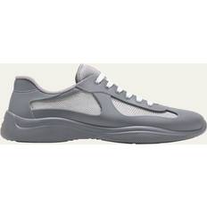 Kengät Prada Men's America's Cup Rubber Sneakers - Steel Grey