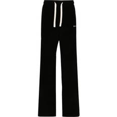 Palm Angels Bukser & Shorts Palm Angels Wide-Leg Corduroy Trousers - Black