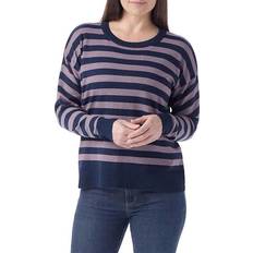 Smartwool Tops Smartwool Round Neck Sweatshirt Kariban Bicolore - Gris