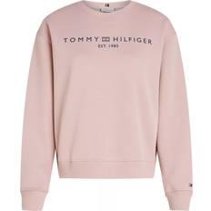 Tommy Hilfiger Pink Jumpers Tommy Hilfiger Regular Fit Modern Crew Neck Sweatshirt