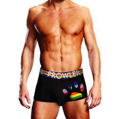 Prowler Oversized Rainbow Paw Print Briefs - Black