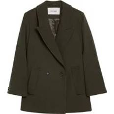 Jenna Oversized Boxy Blazer - Grøn