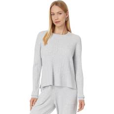 Cashmere Sweaters Plus Size Cable Sweater - Gray