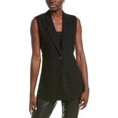 Linnen Vesten At Ease Side Belted Linen-Blend Vest - Sadie Sage