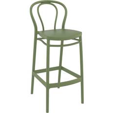 Green Outdoor Bar Stools Garden & Outdoor Furniture Victor Contemporary Resin Indoor Outdoor Bar Stool