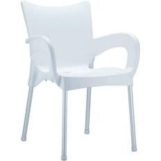 Romeo Resin Dining Arm Chair Set of 2