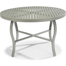 Aluminum Garden Table Modern Gray Aluminum Outdoor Dining Table