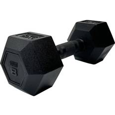 8 kg Hantlar Master Fitness Nero Rubber Coated Hex