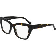 Glasses & Reading Glasses Donna Karan DO5015 012 Women’s Tortoiseshell Size Free Lenses HSA/FSA Insurance Blue Light Block Available Dark Golden Tortoise (52)