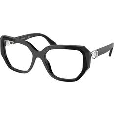 Swarovski Kvinna SK2035 1001 Ramramar Acetat Svart Transparent Geometrisk Normal