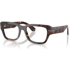 Dolce & Gabbana Blue Glasses & Reading Glasses Dolce & Gabbana DG3408 502 Tortoiseshell Size Free Lenses HSA/FSA Insurance Blue Light Block Available Dark Tortoise (54)