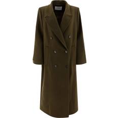 IVY OAK Double-Breasted Coat - Green