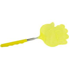 Stainless Steel Pest Control JeashCHAT Mini Retractable Fly Swatter Manual Plastic