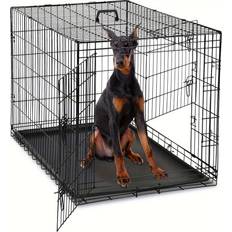 Temu 48 Inch Extra Large Dog Crate With Divider