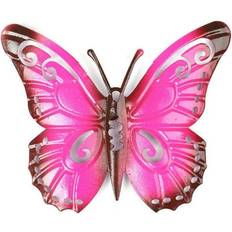 Garden & Outdoor Environment Lierteer Colorful Metal Butterfly Wall Art 1 Pc