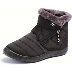 Temu Women's Fashion Non-slip Thickened Snow Boots