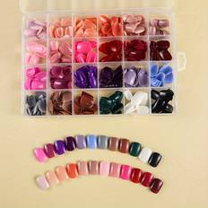 Nagelprodukter Temu Short Press On Nails - Glossy