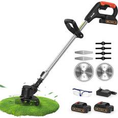 HanQi Electric Weed Eater Cordless Grass String Trimmer