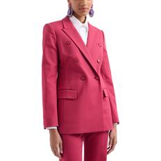 Rosso Blazer Emporio Armani Double Breasted Blazer - Raspberry