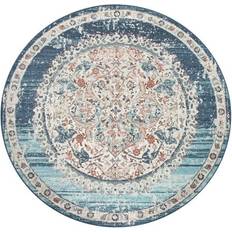 Rosa Tappeti d'ingresso In Outdoor Area Rug 3'11" x 5'7" Grey Pink, Blue